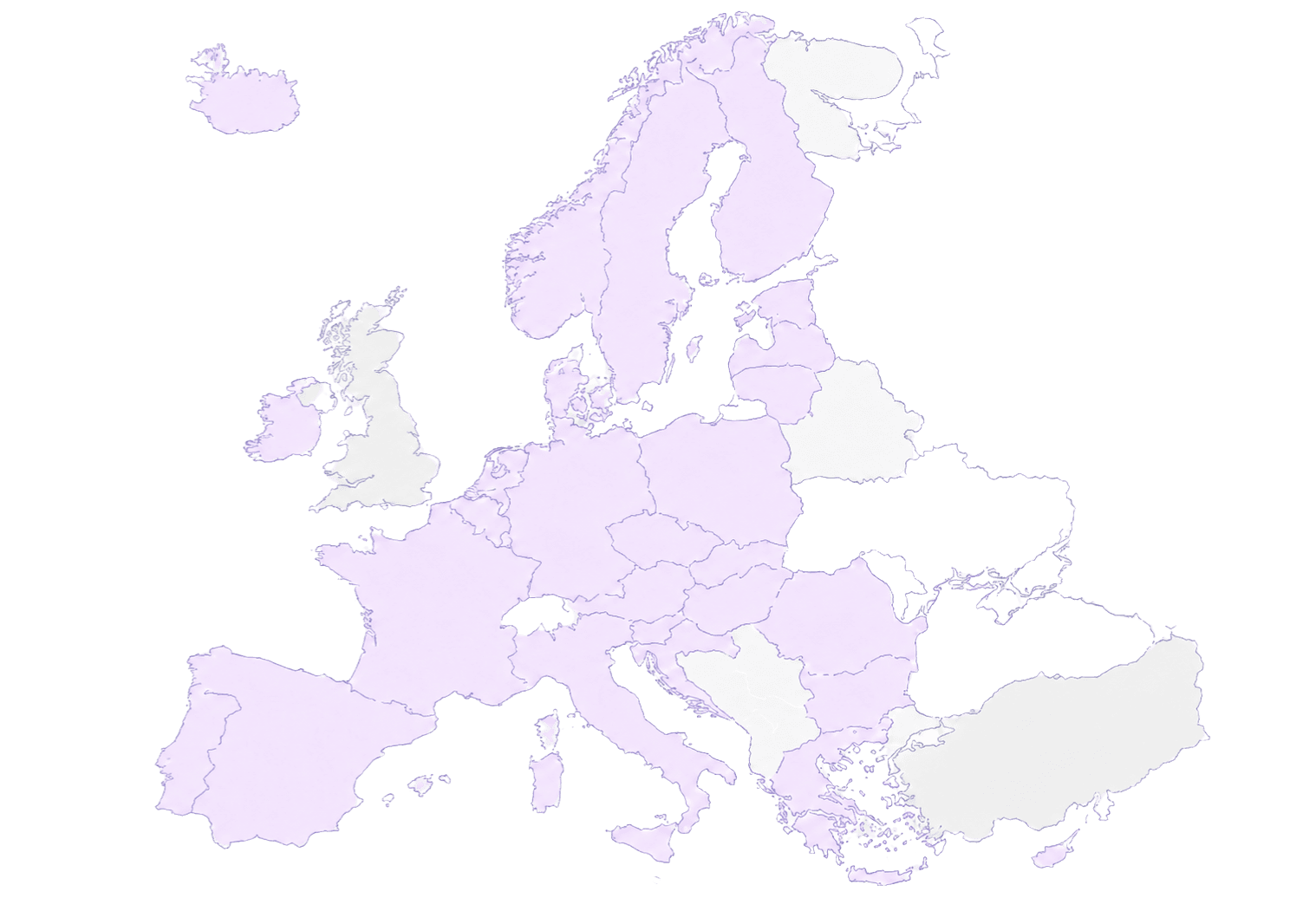 Mapa Evrope