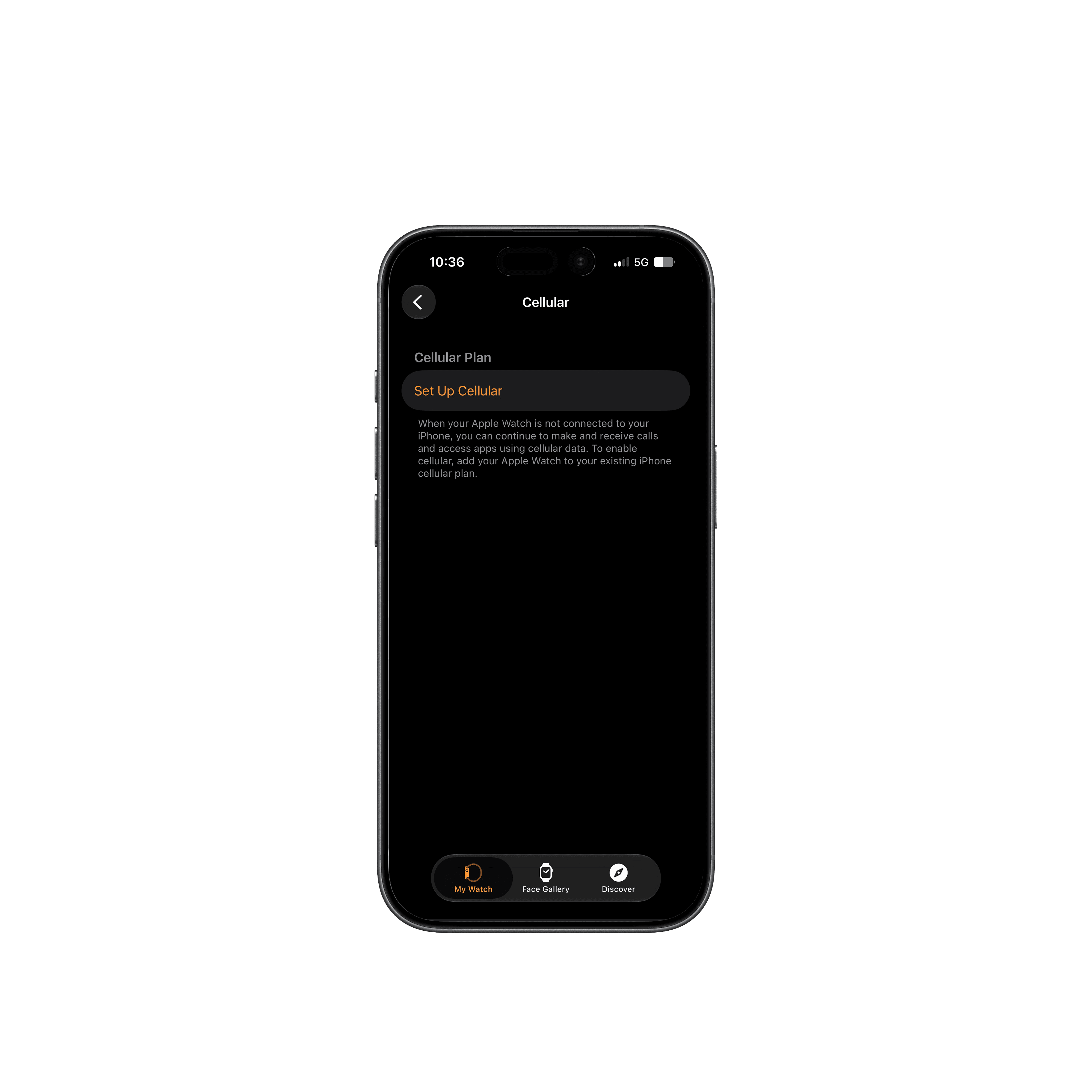 Set Up Cellular