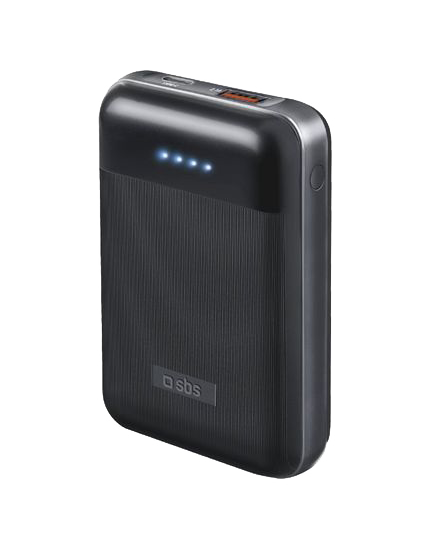 SBS Power Bank 10000 mAh 20W knurled matte