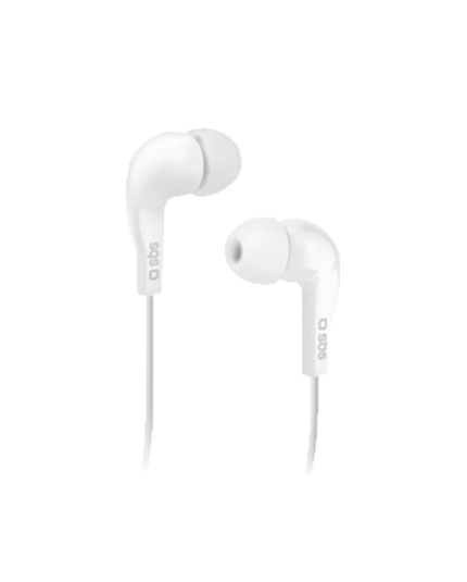 SBS Stereo in-ear earset Jack 3,5mm Blue