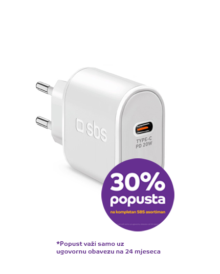 SBS Power Delivery Charger 20W