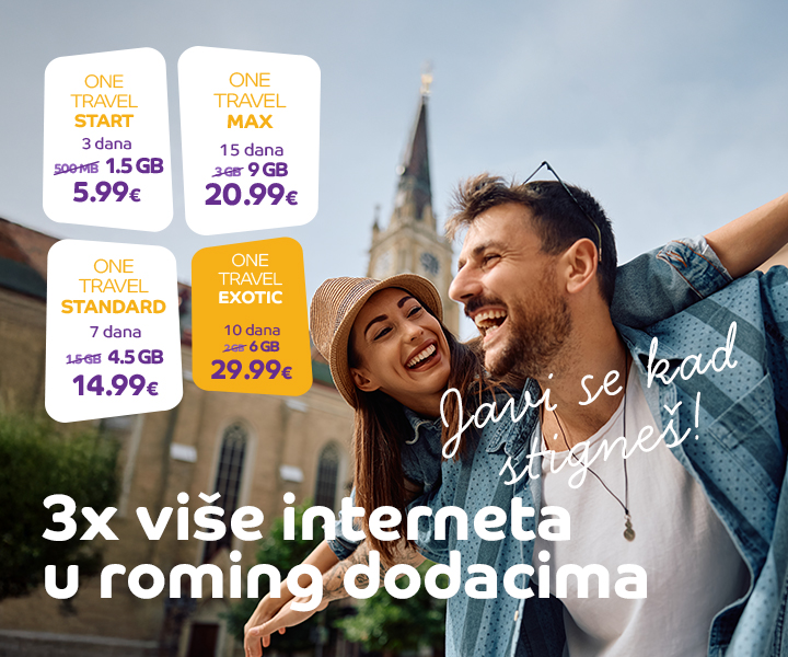 Roming dodaci – ostani u kontaktu na putovanju