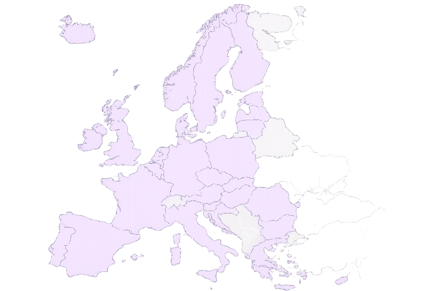 Mapa Evrope