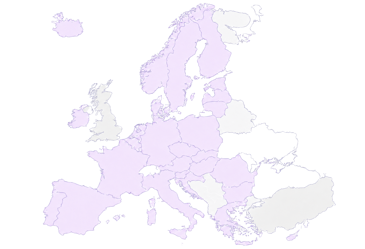 Mapa Evrope
